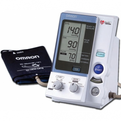 Medidor de tensão arterial profissional omron hem-907