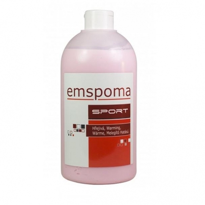 Emspoma emulsão de massagem - aquecimento 500ml